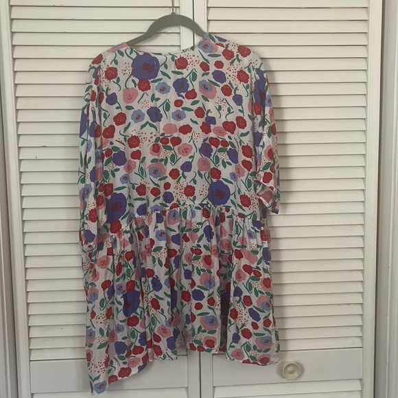 Petal + Pup Oversized Floral Tunic - Picture 5 of 5